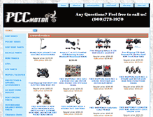 Tablet Screenshot of pccmotor.com